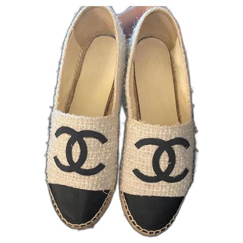 chanel espadrilles consignment|chanel espadrilles sale cheap.